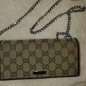 Gucci wallet on chain cross body 🤎